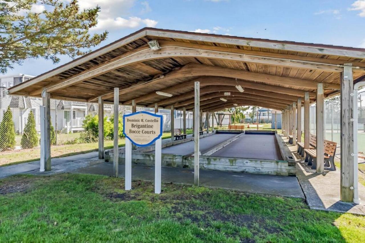 Beach Block Parking Modern Decor Porch Brigantine Eksteriør bilde