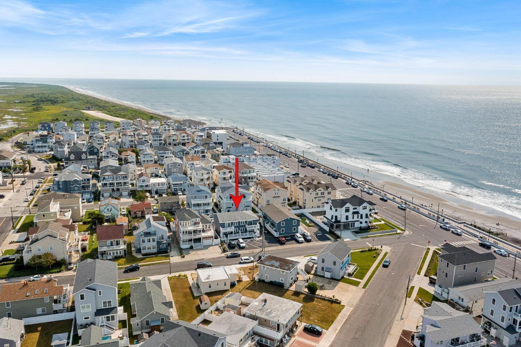 Beach Block Parking Modern Decor Porch Brigantine Eksteriør bilde