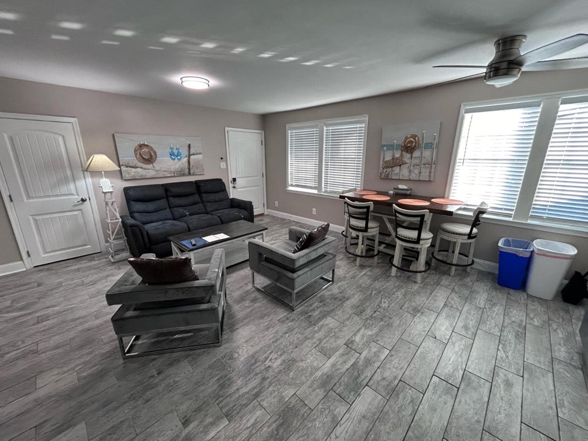 Beach Block Parking Modern Decor Porch Brigantine Eksteriør bilde