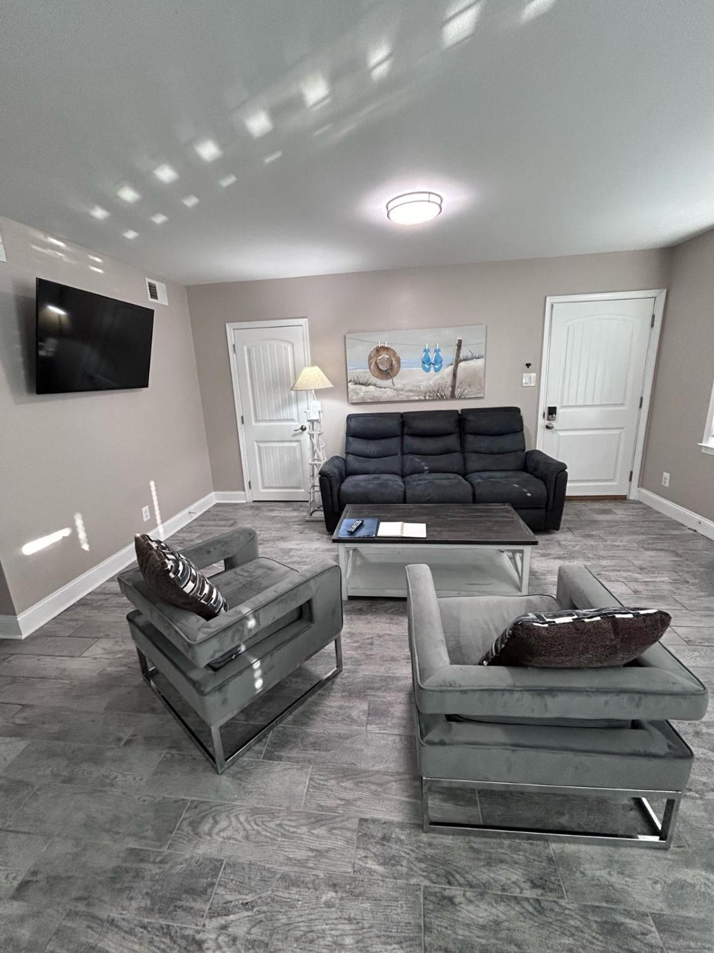 Beach Block Parking Modern Decor Porch Brigantine Eksteriør bilde